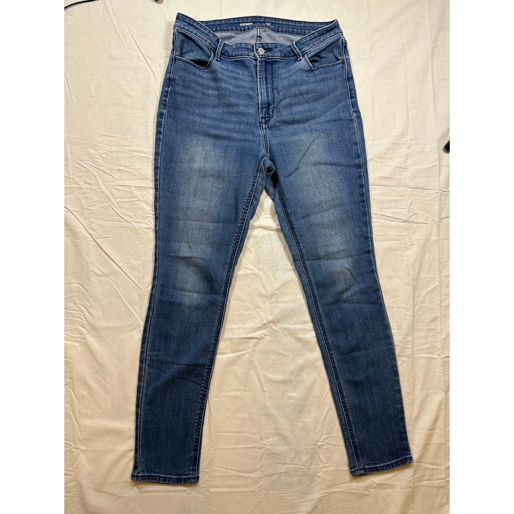Old Navy High Rise WOW Super Skinny Jeans Women's Size 14‎